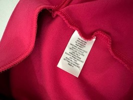 Liz Claiborne Women's Pink Side Slit Pull-On Skirt Size Large Waist 32" image 3