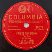 Harry James - Prince Charming / Velvet Moon - 1943 10&quot; 78 rpm Record 36672 - $5.34