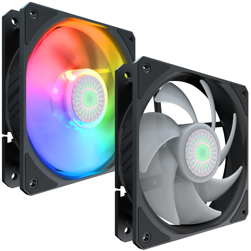 Sickleflow 120 V2 ARGB 3In1 Square Frame Fan, ARGB 3-Pin Customiz Item image 9