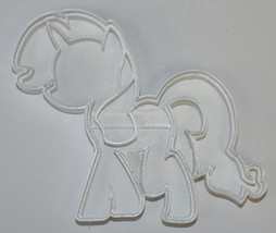 6x Rarity Unicorn Fondant Cutter Cupcake Topper 1.75 IN USA FD742 - £6.38 GBP