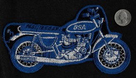 Vintage 60s-70s BSA BIKE Motorcycle Vest Biker Jacket British Cycle Large Patch - £9.45 GBP