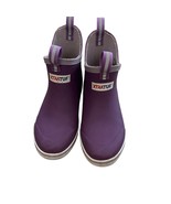 xtratuf big kids ankle deck boot purple kids size 3 - $34.65