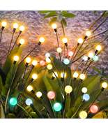 Solar Firefly Lights Weatherproof Garden Decor with Swaying Starburst - £11.76 GBP+