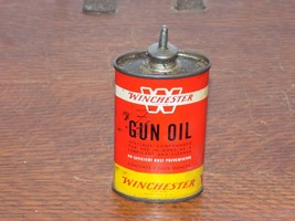 Vintage Winchester Gun Oil Lead Top 3 Ounce Empty. Oiler - €54,73 EUR