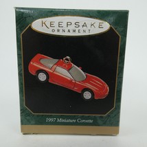 Red Corvette`1997`Miniature-Fifth Generation ,Hallmark Christmas Ornament WEEJ9 - £3.95 GBP