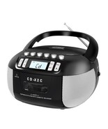 CD Player Boombox Cassette Player/ Recorder ,AM/FM Radio ,Stereo Sound, ... - $648.46 MXN