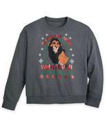 NWT Disney Store L/S Scar Naughty or Nice Pullover for Adults Sweatshirt... - £23.32 GBP