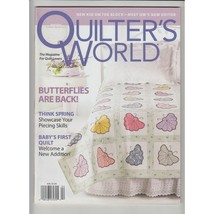 Quilter&#39;s World Magazine April 2010 Butterflies Spring Baby&#39;s First Quilt - £8.15 GBP