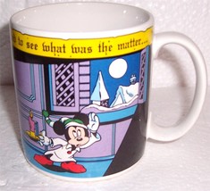 Mickey &amp; Pals Mug &quot;There Arose Such A Clatter...&quot; Mickey Mouse Mug by Ap... - $29.80