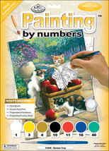 Junior Small Paint By Number Kit 8.75"X11.75" Bumper Crop - $13.85