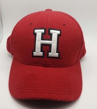 UNISEX Harvard University H Cap/Hat NCAA Burgundy 100 % Wool Zephyr 1993 - $34.65