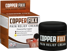 Pain Relief Cream, 2 Fl. Oz Jar Powered by Copper with Heat Technology w... - $351.47 MXN