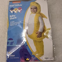 Spirit Halloween BABY SHARK Yellow Halloween Costume 18-24 MONTHS - $425.20 MXN