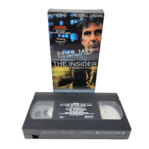 The Insider (VHS, 2000, Letterboxed) Al Pacino Russell Crowe. Demo Tape - £6.09 GBP