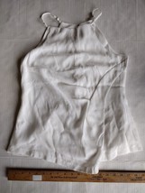 Adelyn Rae Women White Sleeveless Blouse Medium EUC - $11.88