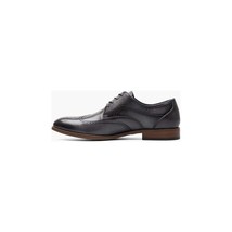 Stacy Adams Brayden Wingtip Oxford Shoes Smooth Leather Gray 25635-020 image 4