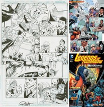 Gerry Conway Firestorm Legends of Tomorrow #2 Pg 10 Original Art Eduardo Pansica - $128.69