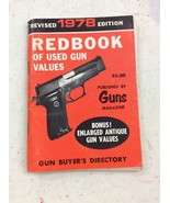 Vintage 1978 Redbook Used Gun Value Book Antique Gun Pricing Guide Pisto... - $9.99