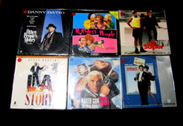 6 Vintage Laserdisc Comedies Movie Collection Lot DeVito J.Pesci S.Marti... - £19.29 GBP