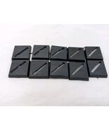 (10) *Damaged* Games Workshop 1984 20MM Black Bases With Slanted Slot - €8,98 EUR