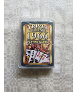1966 Trivia Challenge Illustrated Playing Cards New Sealed Birthday Fun! - $151.27 MXN