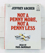 Not a Penny More, Not a Penny Less by Jeffrey Archer Audio Book 2 Cassettes 1982 - £11.27 GBP