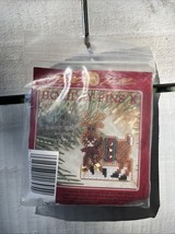 RARE 2000 Mill Hill Jingle Rudy Holiday Pins Beaded Cross Stitch Kit Gif... - $14.67