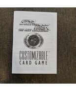 Star Trek The Next Generation CCG Rule Book - £2.35 GBP