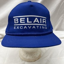 trucker hat baseball Cap Vintage Snapback Belair Excavating Royal Farm - $39.99