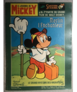 LE JOURNAL DE MICKEY Mouse #1241 (1976 France) comic magazine Mandrake VG+ - $27.77 CAD