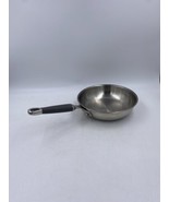 Kenmore Stainless Steel 8&quot; Frying Pan Saute Pan Rubber Handle Induction ... - £15.55 GBP