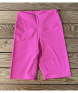 ivl collective NWT $76 women’s hydrasculpt bike shorts size 4 hot pink D5 - £22.57 GBP