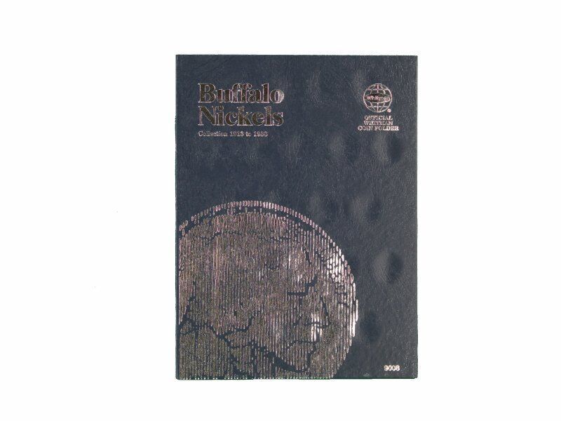 Buffalo Nickel 1913-1938 Coin Folder Album by Whitman - $9.49