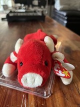 SNORT THE BULL Ty Original Beanie Baby May 15 1995 Retired With Tag Erro... - $175.00