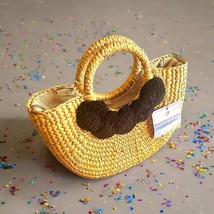 Sea and Grass Camryn Pom Pom Tote New With Tags and Dust Bag MSRP $165 - $117.55