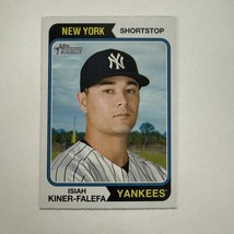 Isiah Kiner-Falefa  #136 New York Yankees 2023 Topps Heritage Trading Card - $1.99