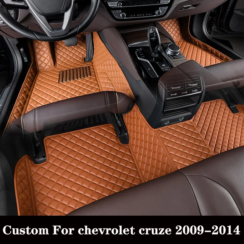 Custom Car Floor Mat For Chevrolet Cruze 2009 2010 2011 2012 2013 2014 Diamond - £25.99 GBP+