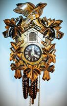 Little Engstler II 1 Day Cuckoo Clock Fully Intact! - $167.31