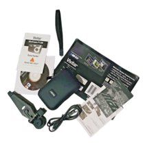 Vivitar Vivicam F128 14.1MP Compact Digital Camera Black NEW Charger Case TriPod - $19.39