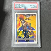 1997-98 Topps #69 B.J. Armstrong Signed Card AUTO PSA Slabbed Warriors - £64.33 GBP