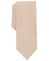 BAR III Carnaby Collection Sable Solid Tie Men&#39;s One Size Taupe B4HP - £8.67 GBP