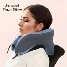 Pillow Neck Cervical Support Travel Friendly Machine Washable Polyester Foldable - $13.78