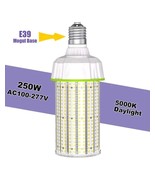LED Corn Light 250W 5000K Commercial Parking Street High Bay Area Lighti... - $1,291.79 MXN