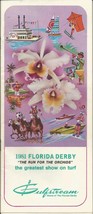 1981 - March 6th - Gulfstream Park &quot;Florida Derby&quot; program - PLEASANT COLONY - £23.58 GBP
