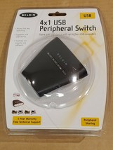 Belkin USB 4X1 Peripheral Switch New Original Packaging F1U401 - $29.99