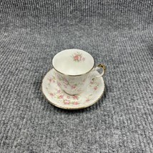 VTG 1960’s PARAGON  Victoriana Rose Teacup &amp; Saucer Set Fine Bone China RARE - £22.32 GBP