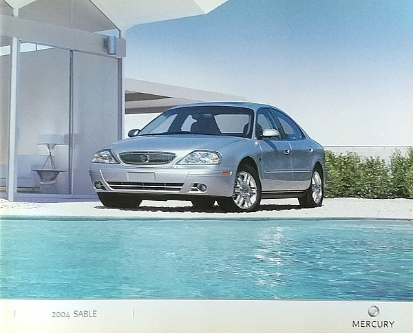 2004 Mercury SABLE sales brochure catalog 2nd Edition US 04 GS LS - $7.00