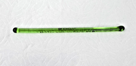 Antique Hotel Knickerbocker Chicago Officers Club Green Glass Swizzle St... - $9.41