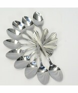 Oneida Dublin Teaspoons 6 1/4&quot;  Stainless Lot of 11 - $605.69 MXN
