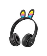 Rabbit Ears Headset Wireless Headphone Cute Led Light Up Headset For Kid... - £19.53 GBP+
